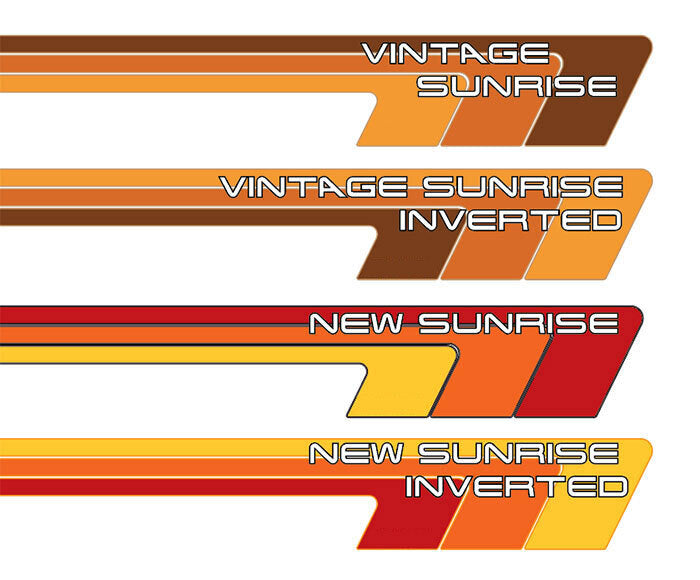 70 Series Land Cruiser Decal Body Stripe Kit (Ballina) - 71 Series (2023-)