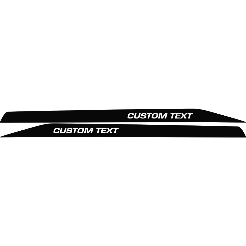 Bonnet Decals (Pair) for the Toyota LandCruiser Facelift 70 Series (2024-) (view 2)