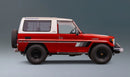 Broome body stripe kit - BJ73 BJ74 MWB Land Cruiser black gradient red vehicle