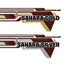 Decal Body Stripe Kit (Doha) for the Toyota LandCruiser 78 Series Troop Carrier (1999-) (view 7)