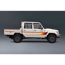 Decal Body Stripe Kit (Broome) for the Toyota LandCruiser 79 Series Dual Cab (2012-) (view 6)