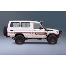 Decal Body Stripe Kit (Doha) for the Toyota LandCruiser 78 Series Troop Carrier (1999-) (view 2)