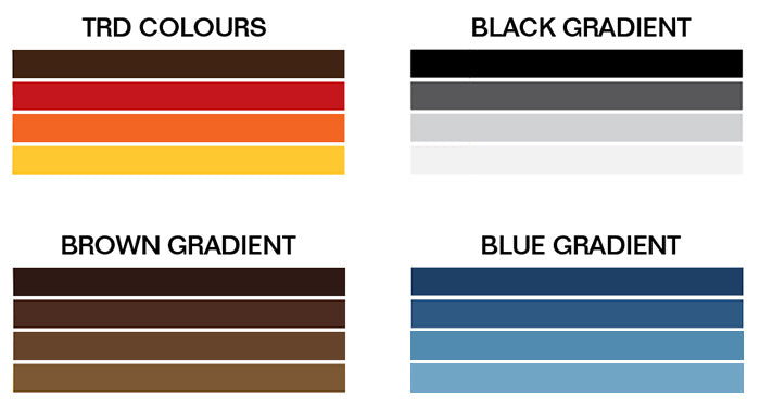 70 Series Land Cruiser Decal Body Stripe Kit (Broome) - 75/79 Series Single Cab (1985-)