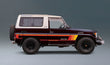 70 Series Land Cruiser Decal Body Stripe Kit (Tweed) - 73/74 Series (1984–1990)