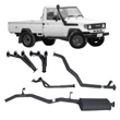 Performance 2.5" Headers & Exhaust for the Toyota LandCruiser 75/78 Series 4.2L 1HZ