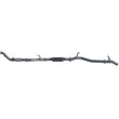 Extreme Duty 3" Turbo Back Exhaust for the Toyota LandCruiser 76 Series Wagon w/ Auxiliary Fuel Tank (01/2007 - 10/2016)