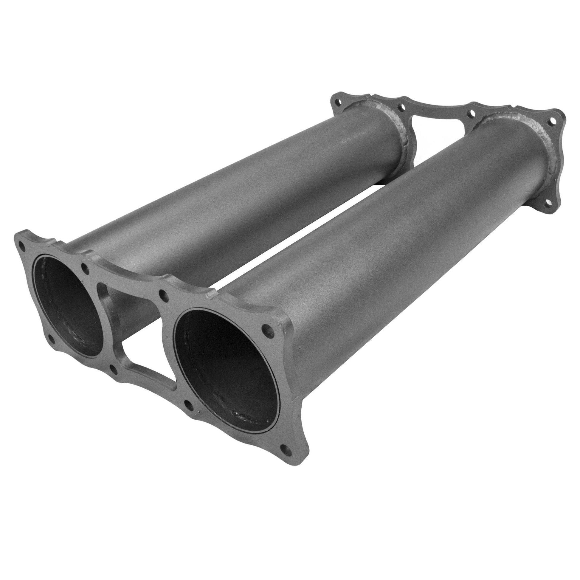 Extreme Duty Twin 4" Turbo Back Exhaust w/ Resonator for the Toyota LandCruiser 79 Series Dual Cab (view 6)
